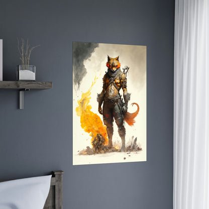 "Madmax Cat" Poster - Print