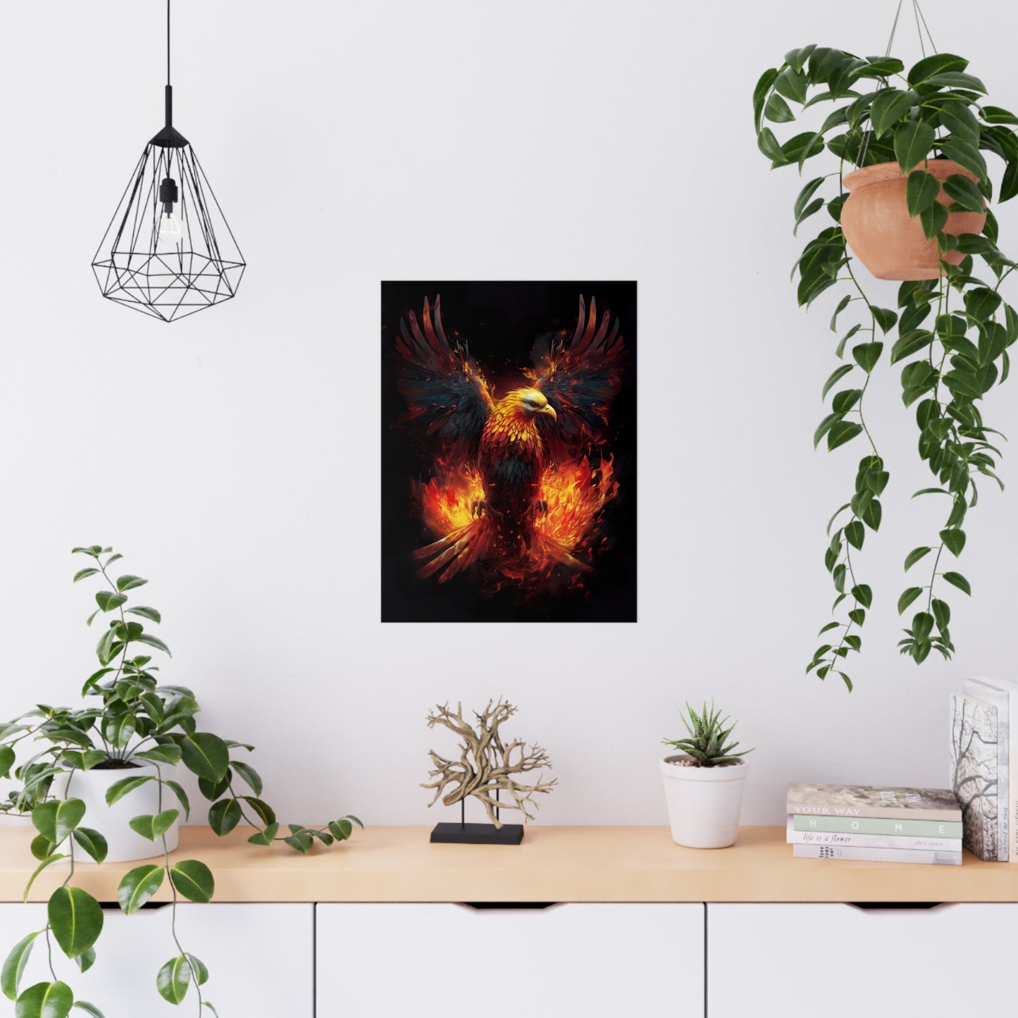 "Phoenix Resurrection" Poster - Print