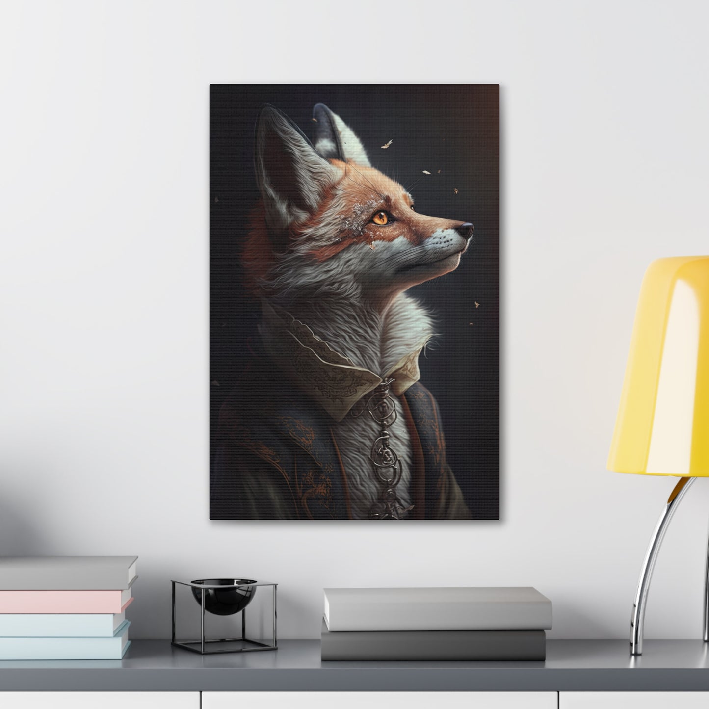 "Clever Mr Fox" Canvas Stretched, 0.75" - Print