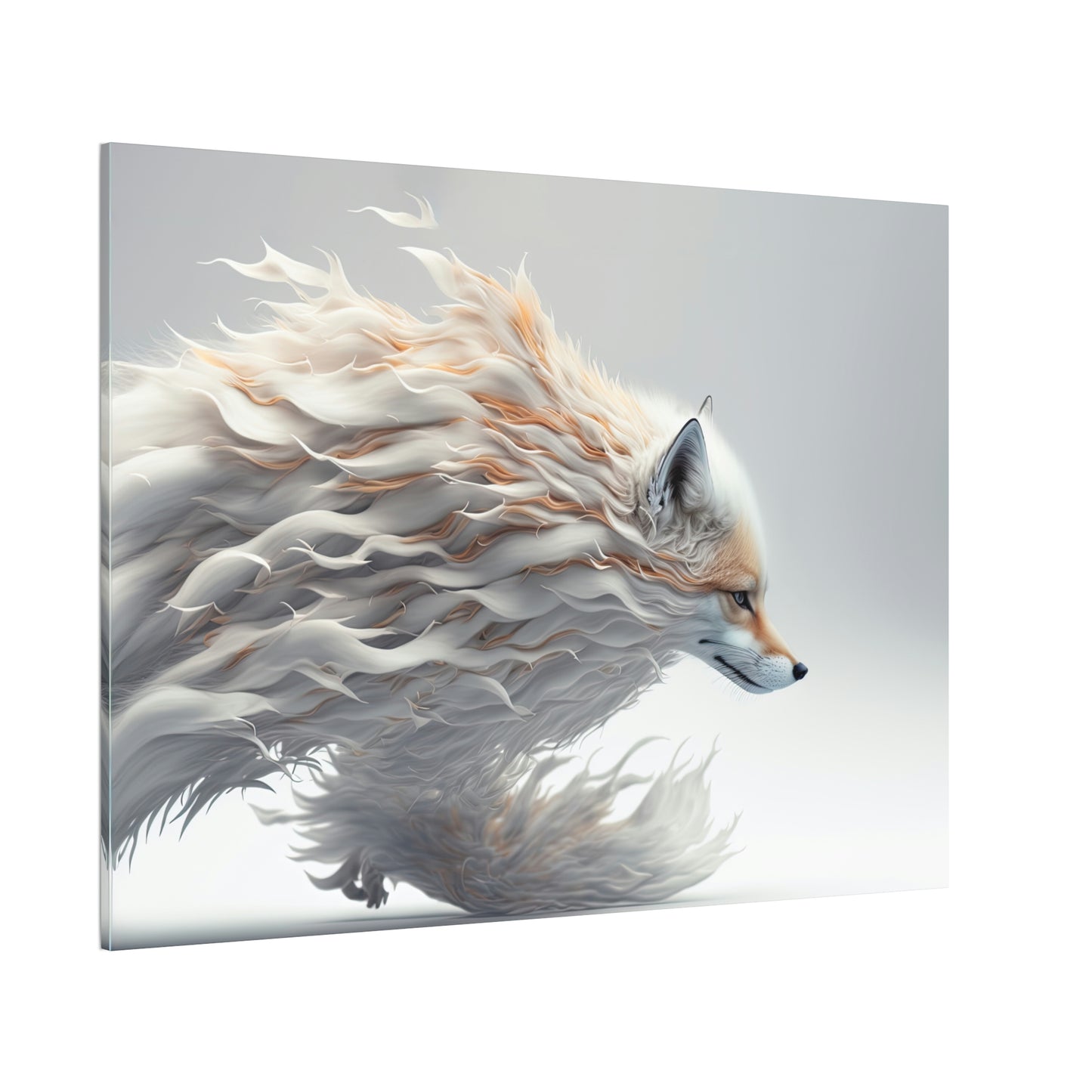 "Wind Element Fox" Canvas Stretched, 0.75" - Print