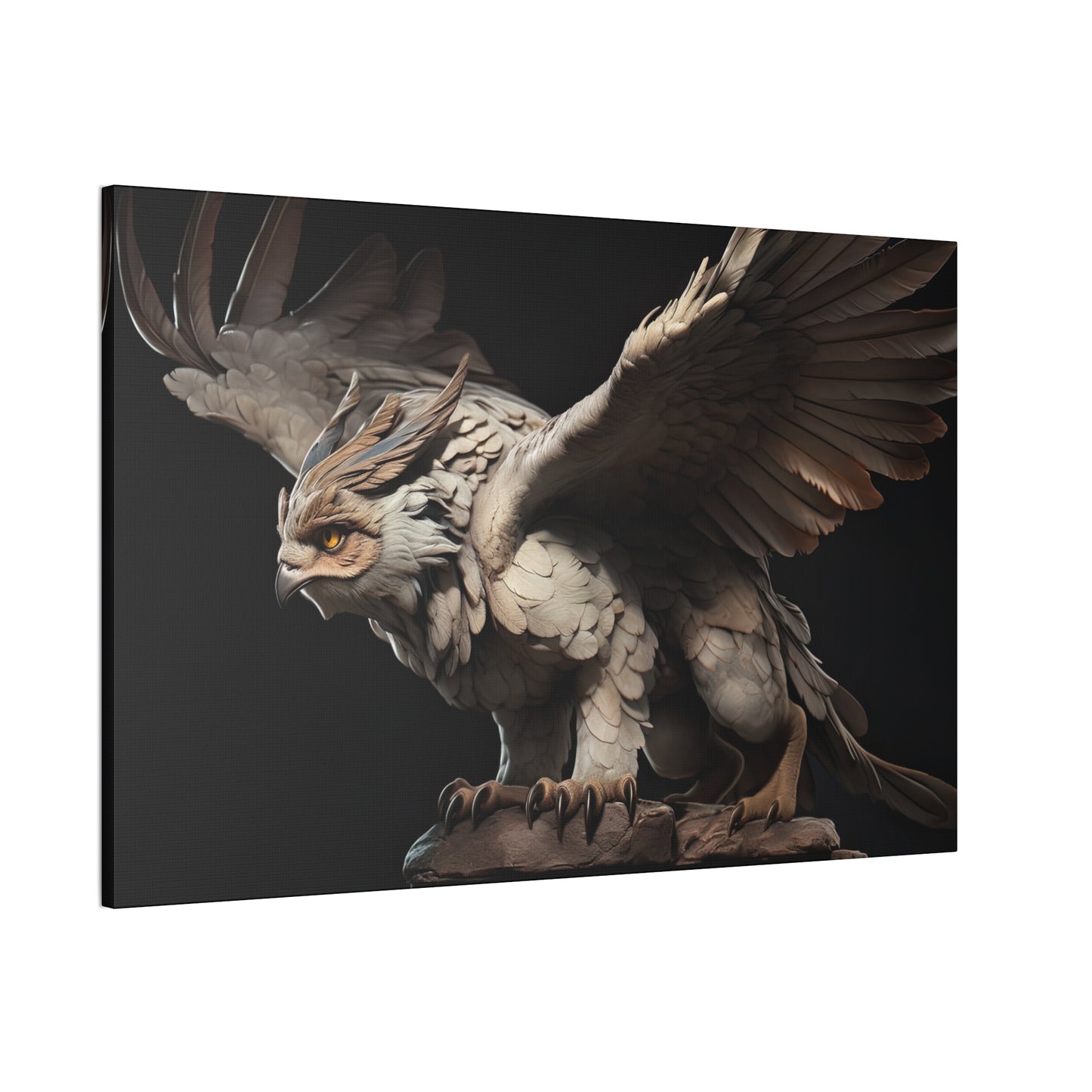 "Gaze Of The Griffon"  Canvas Stretched, 0.75" - Print