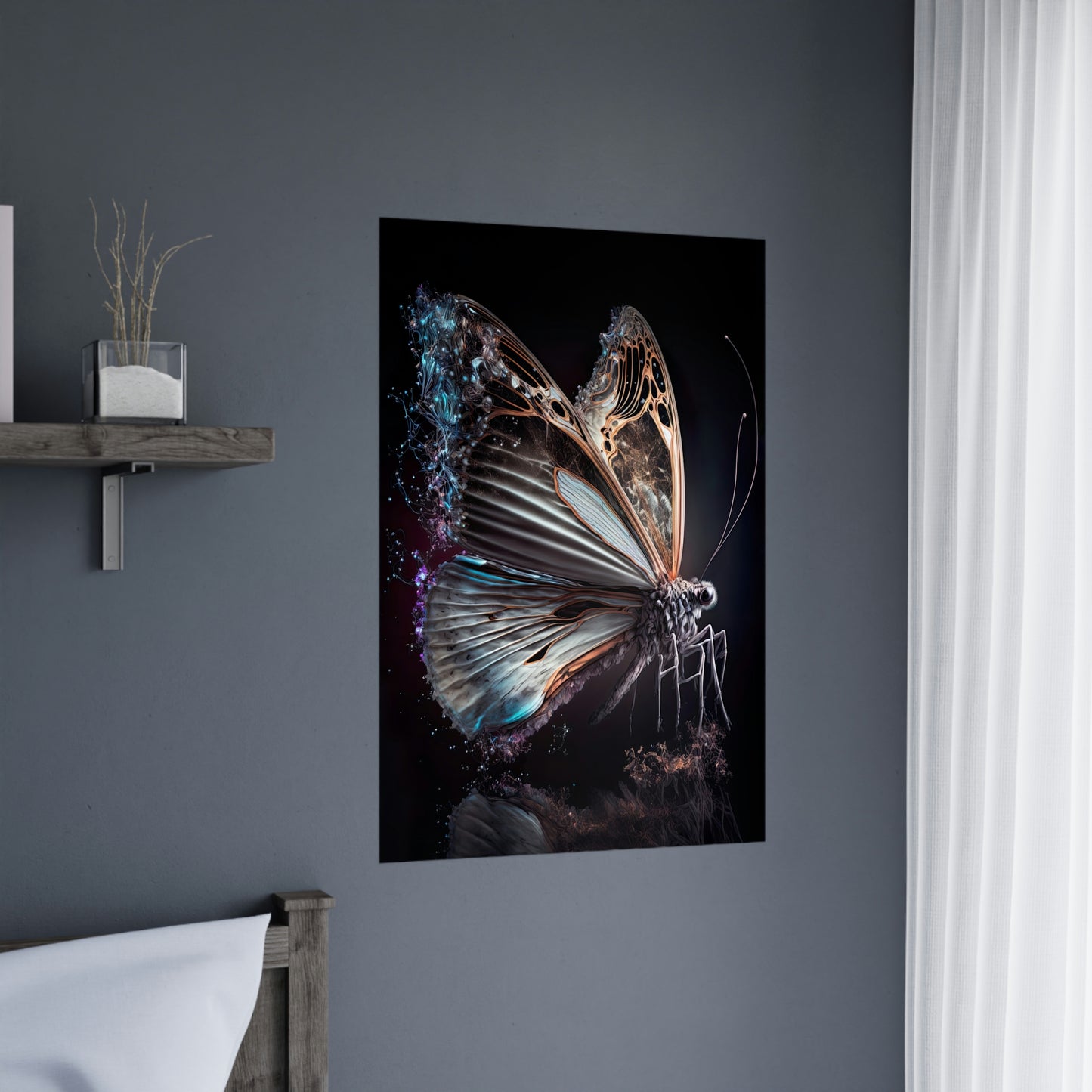 "Evaporating Butterfly" Poster - Print