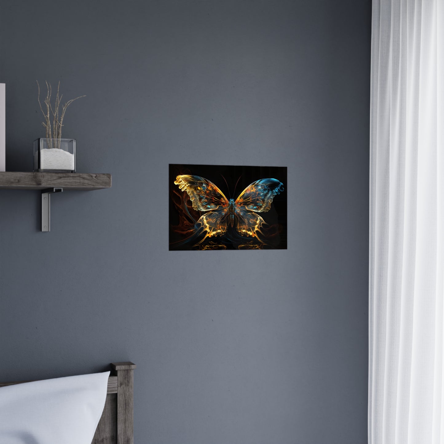 "Liquid Light Butterfly" Poster - Print