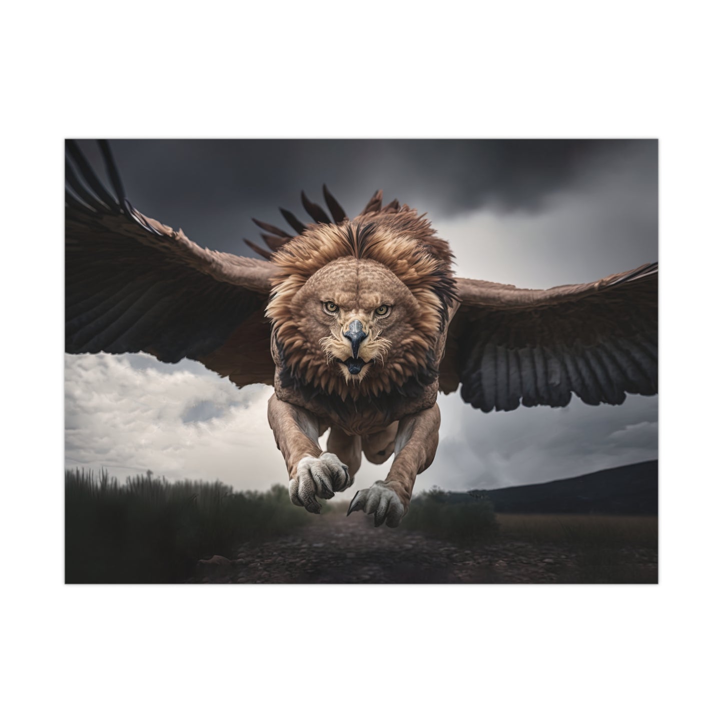 "Wildlife Griffon" Poster - Print