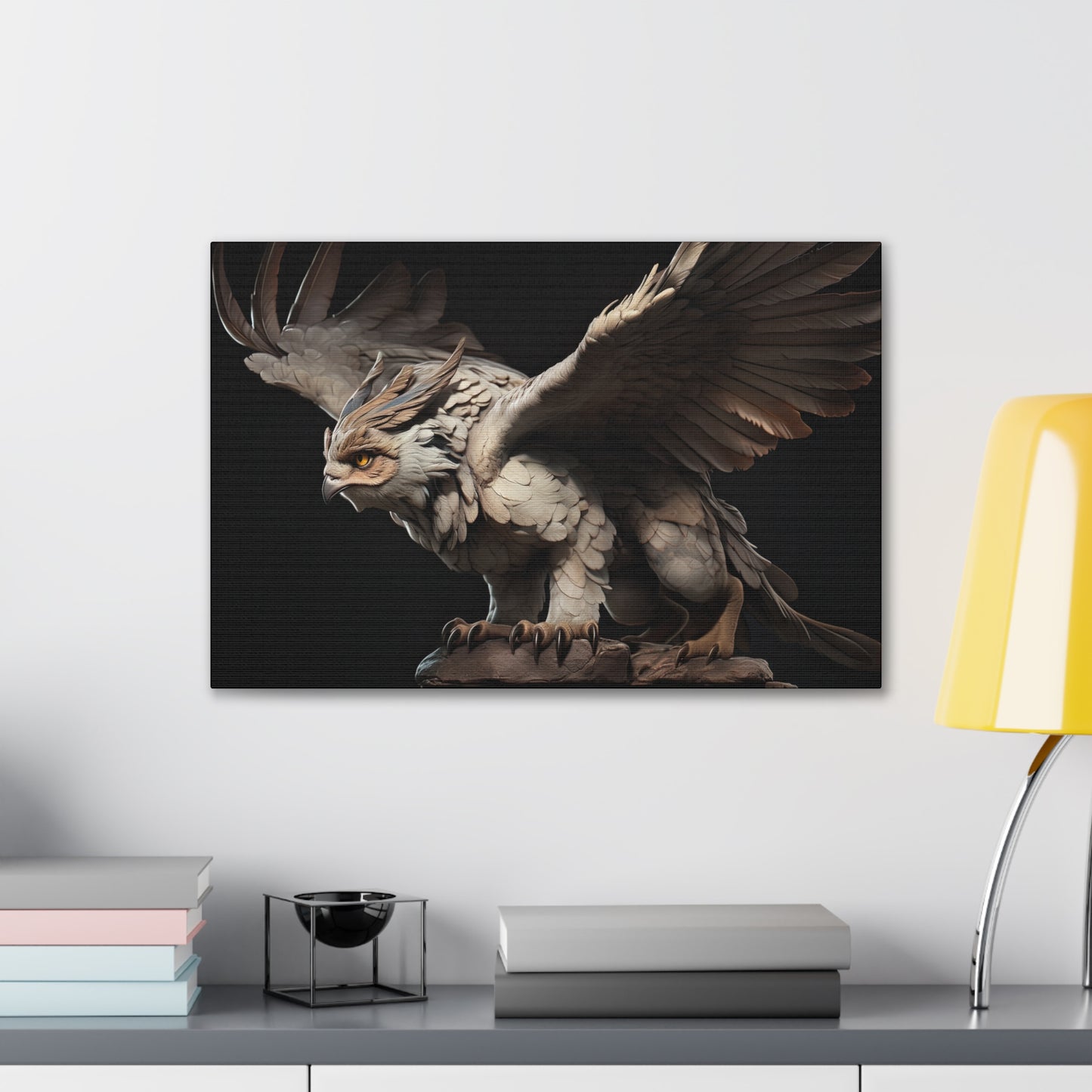 "Gaze Of The Griffon"  Canvas Stretched, 0.75" - Print