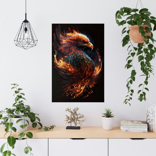 "Phoenix Flare" Poster - Print