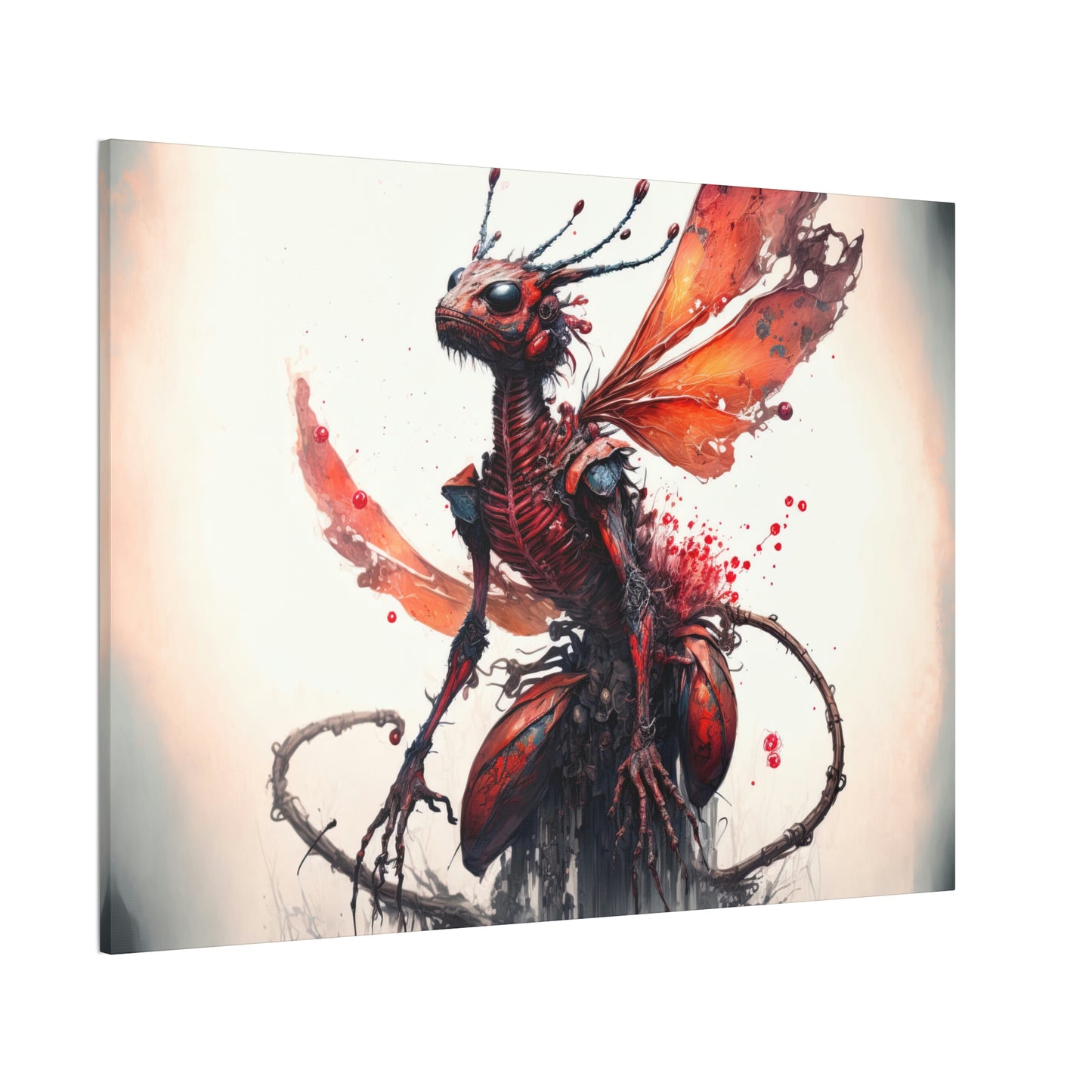 "Dragon Spryte Casualty" Canvas Stretched, 0.75" - Print