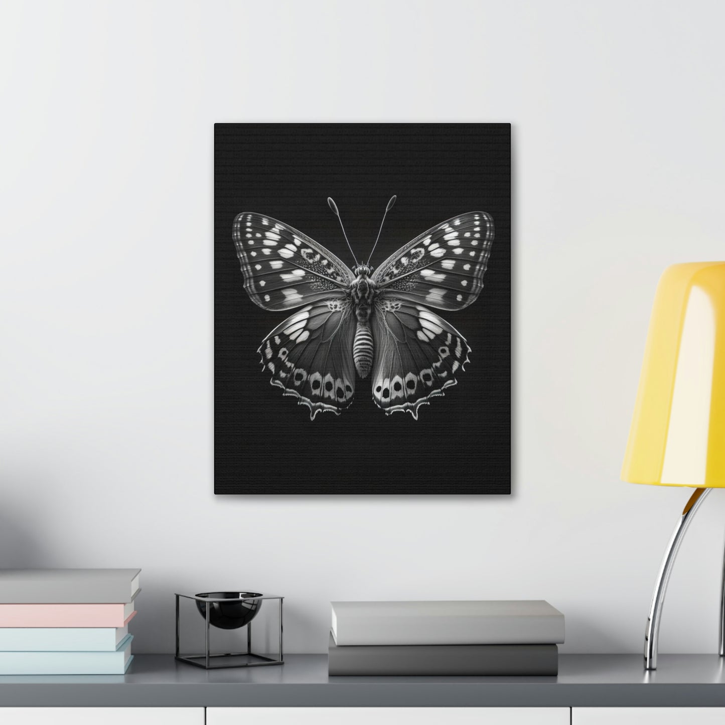 "Macro Monarch" Canvas Stretched, 0.75" - Print