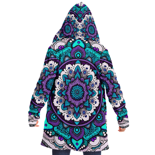 Pure Mandala Microfleece Festival Cloak