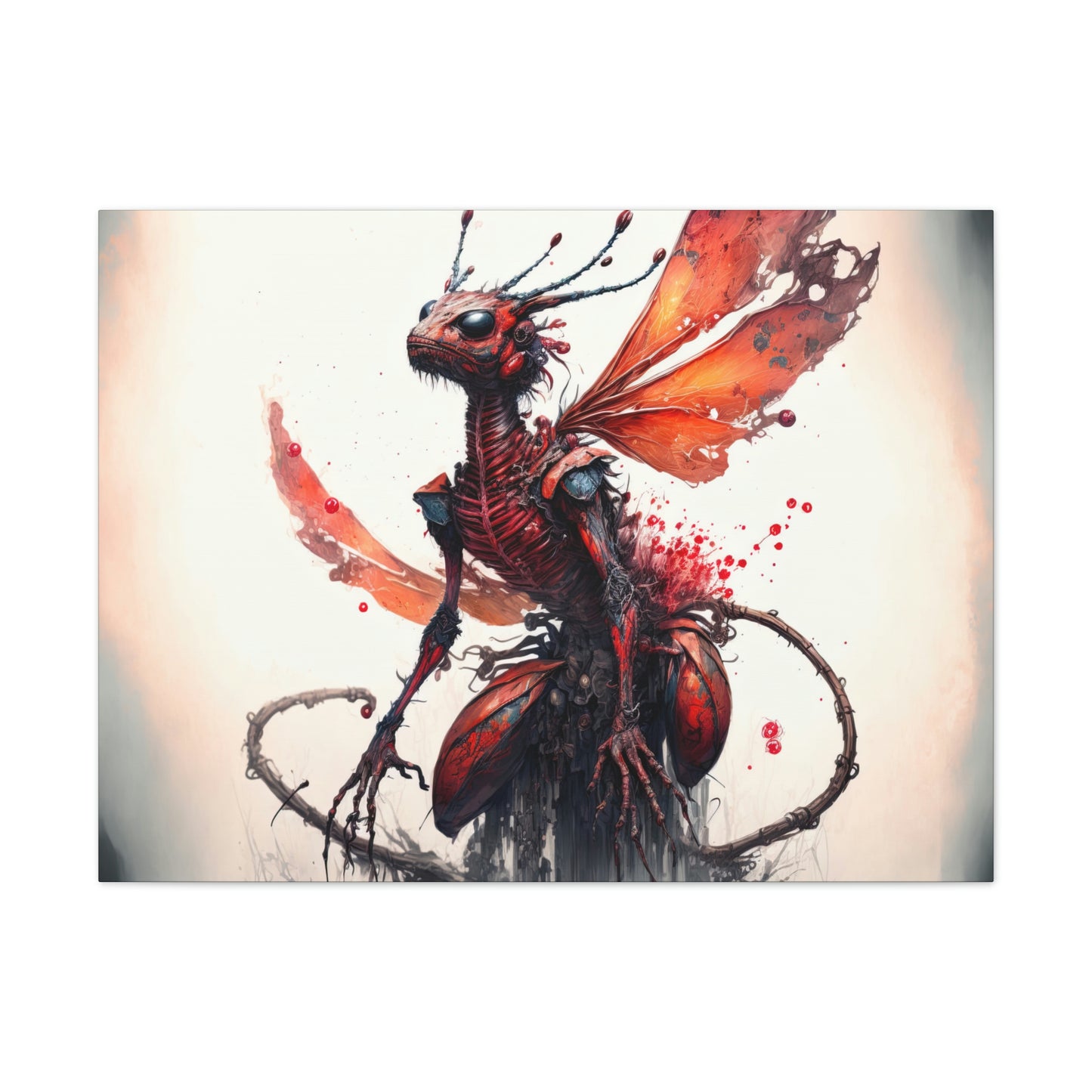 "Dragon Spryte Casualty" Canvas Stretched, 0.75" - Print