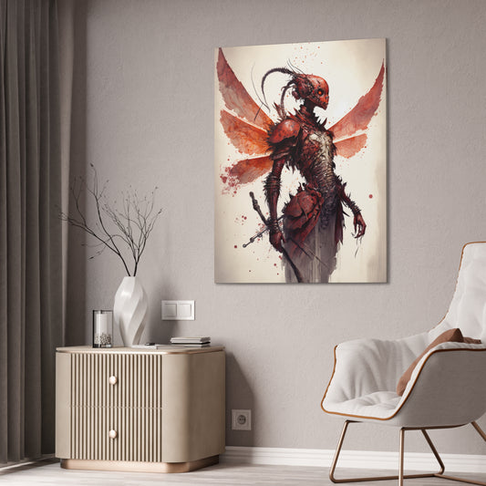 "Dragon Spryte Commander " Canvas Stretched, 0.75" - Print