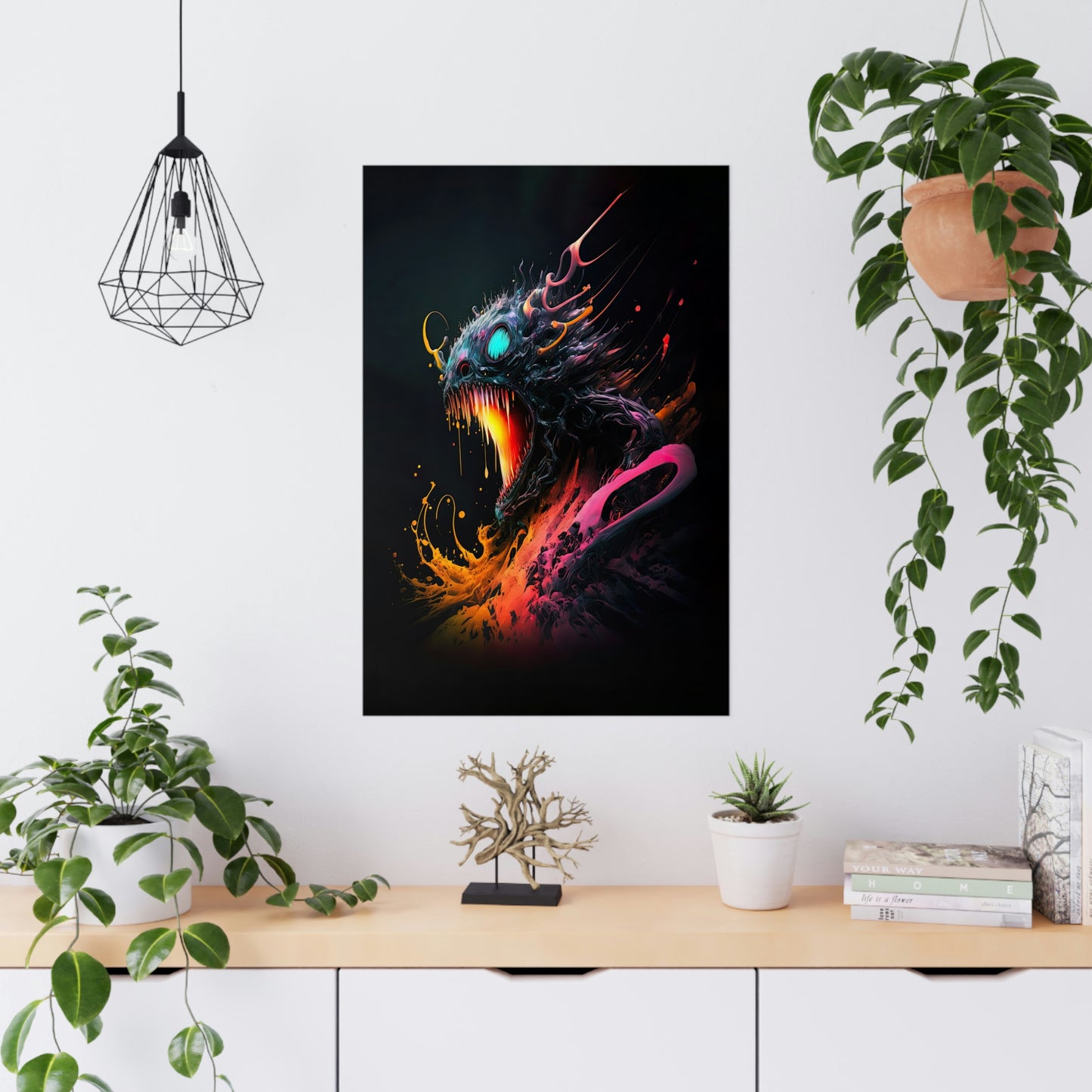 "Alien Parasite" Poster - Print