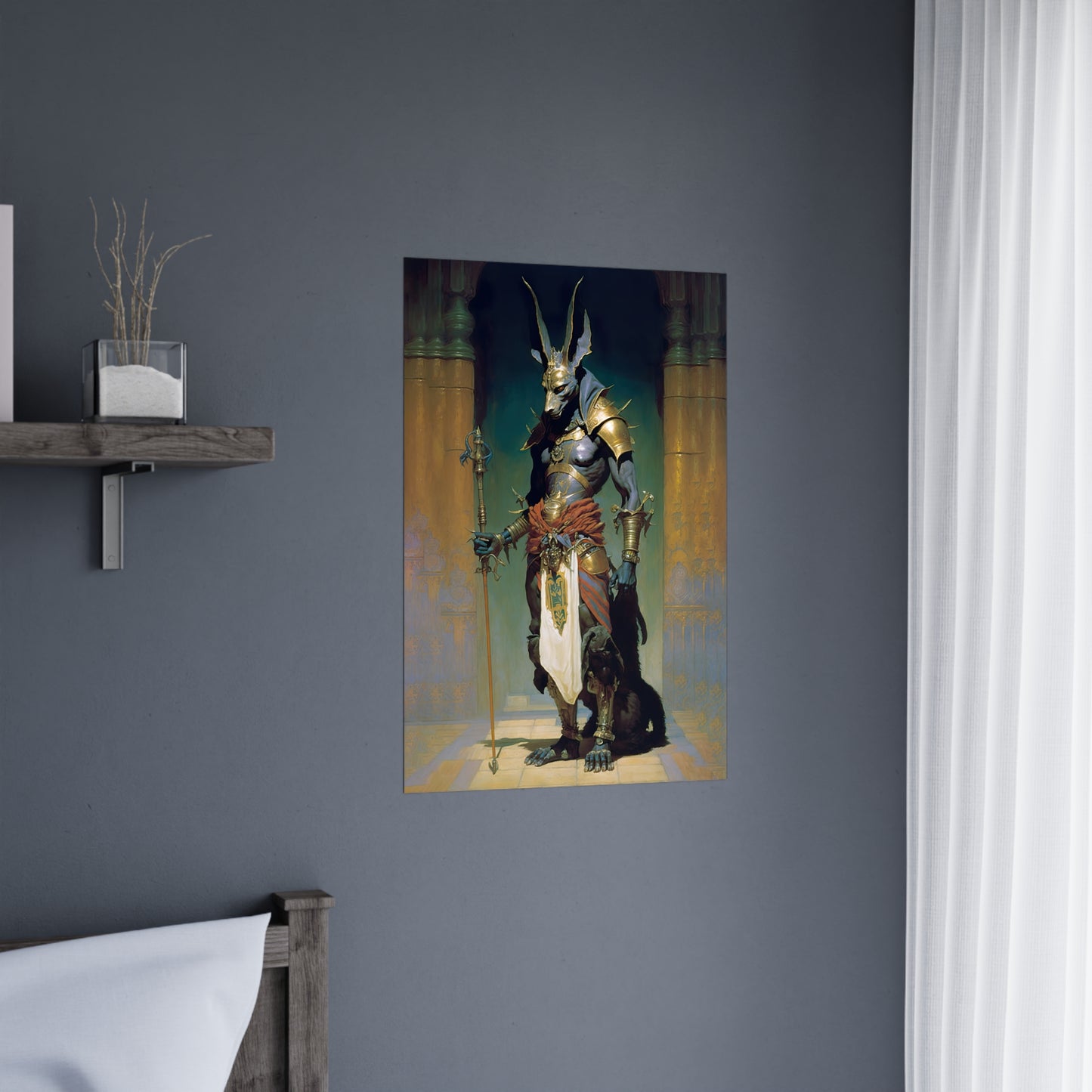 "Anubis Guide To The Underworld" Poster - Print