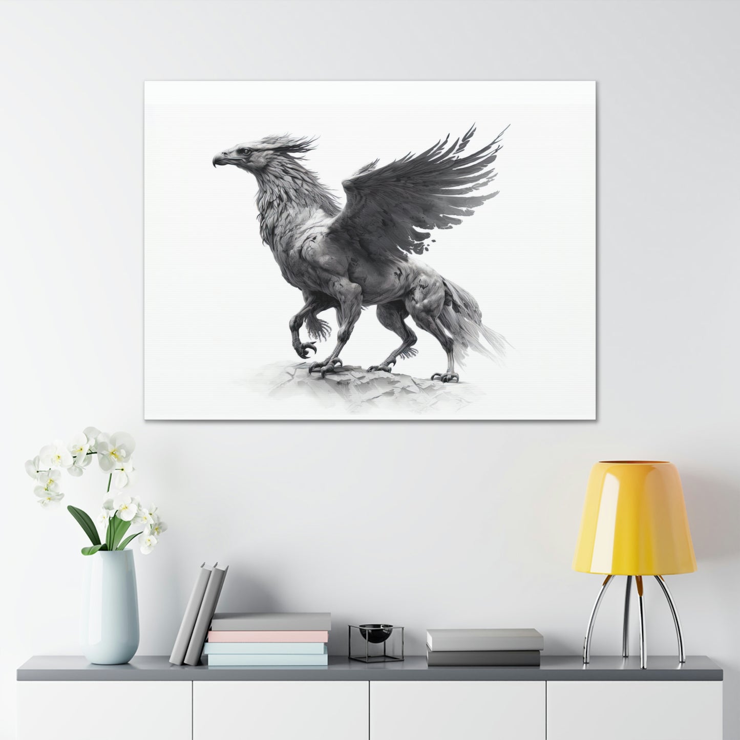 "Hippogriff" Canvas Stretched, 0.75" - Print