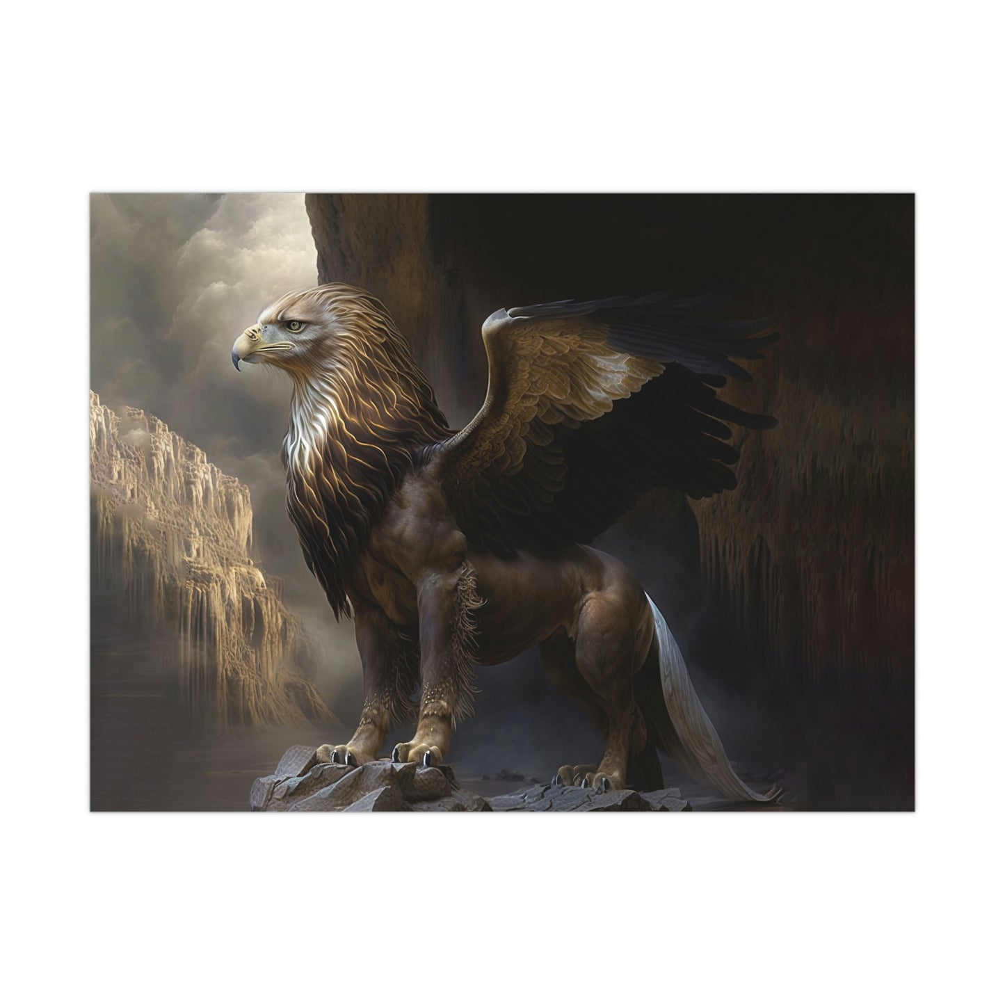 "Griffon Guard" Poster - Print