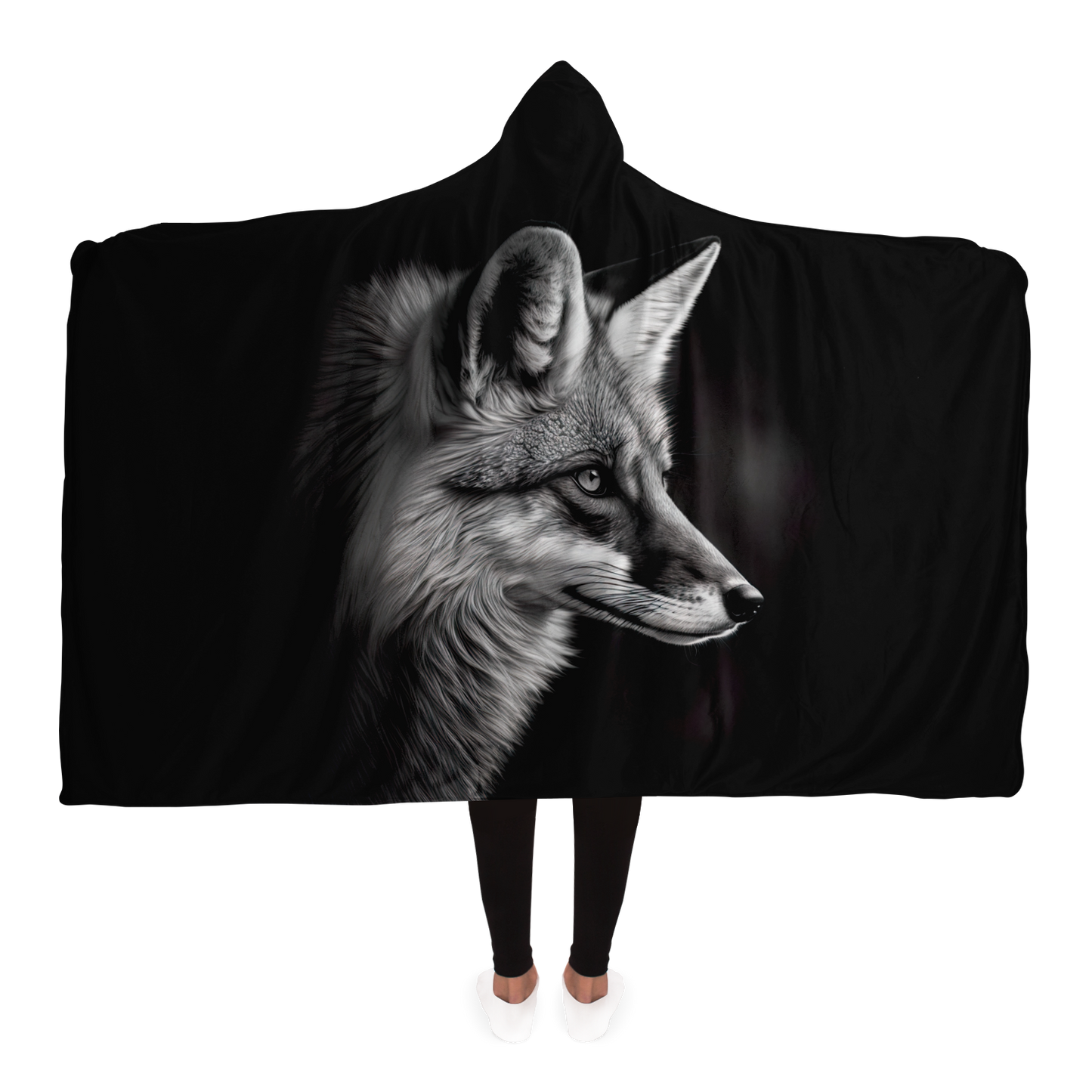 OutFoxed Hooded Blanket - AOP