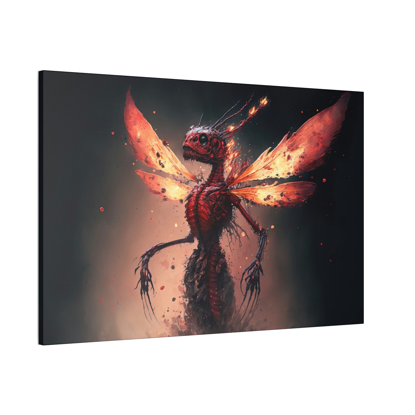 "Dragon Spryte Resurrection" Canvas Stretched, 0.75" - Print