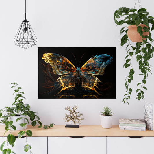 "Liquid Light Butterfly" Poster - Print