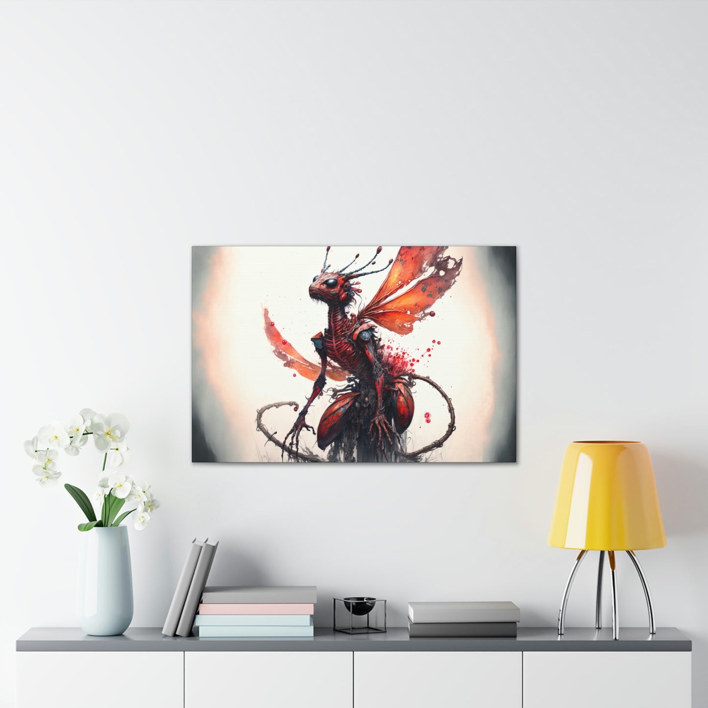 "Dragon Spryte Casualty" Canvas Stretched, 0.75" - Print