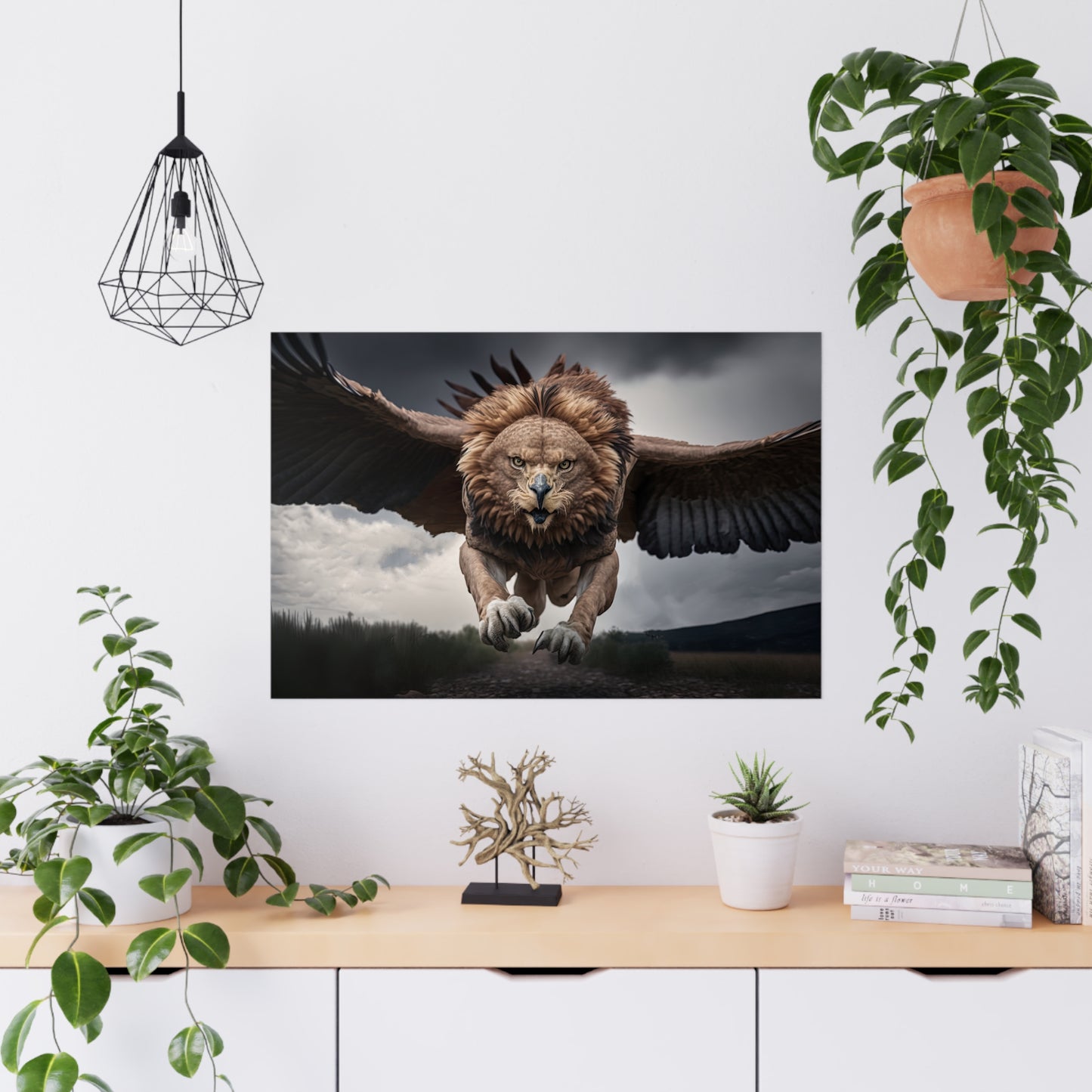 "Wildlife Griffon" Poster - Print