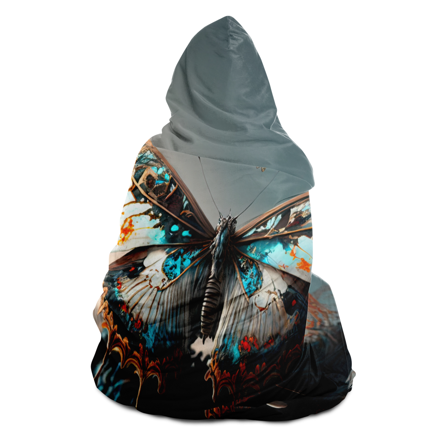 Reflective Butterfly Hooded Blanket